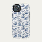 Shih tzu Blue Toile Phone case