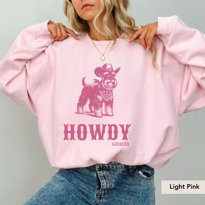 Howdy Schnauzer Sweatshirt