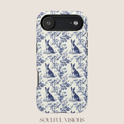 Basenji Toile De Jouy Magnetic Phone Case