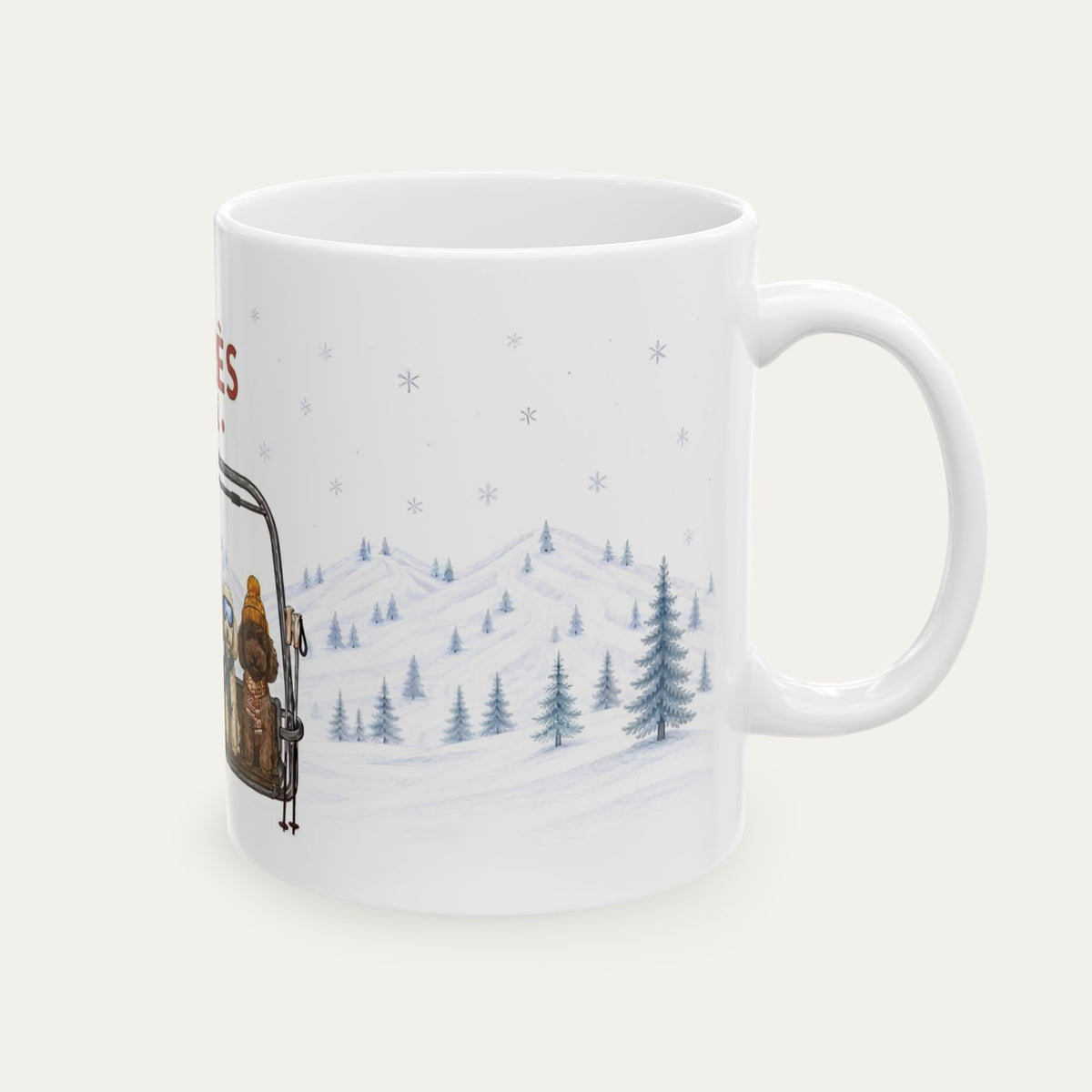 Poodle Aprés Ski Mug