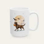 Custom Labrador Chocolate Halloween mug
