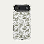 Irish Setter Sage Green Toile phone Case