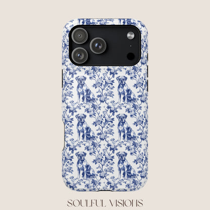 Boxer Toile De Jouy Magnetic Phone Case