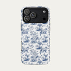 Ragdoll Cat Blue Toile Phone case