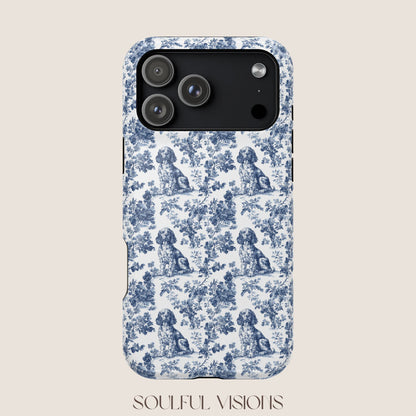 Boykin Spaniel Toile De Jouy Magnetic Phone Case