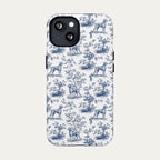 Weimaraner Blue Toile Phone case