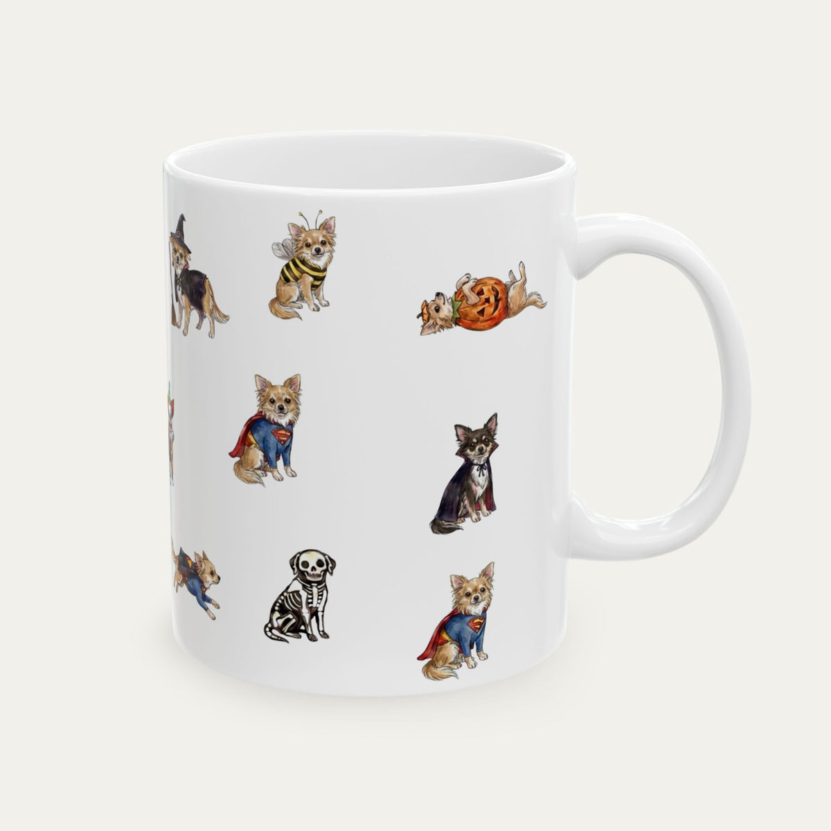 Chihuahua LH Halloween mug