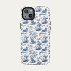 Australian Cattle Dog Blue Toile Phone case
