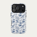 Boxer Blue Toile Phone case