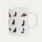 Rottweiler Christmas Mug