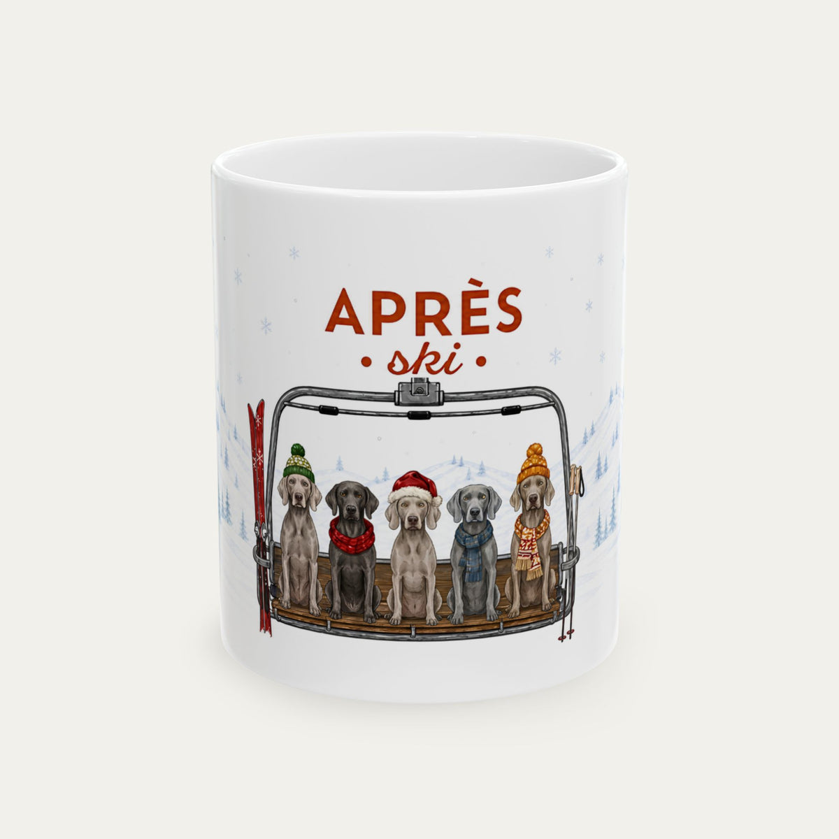 Weimaraner  Aprés Ski Mug