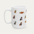 Pomeranian Halloween mug
