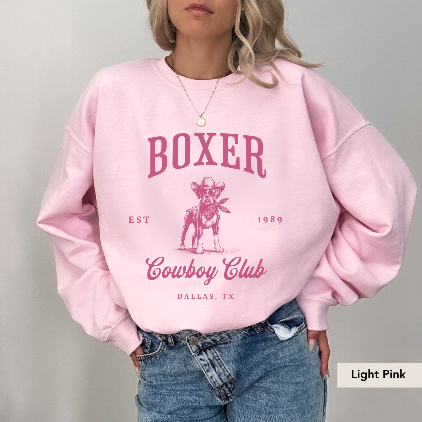 Boxer Cowboy Club Sweatshirt