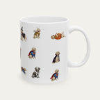 Goldendoodle Cream Halloween mug