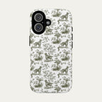 Irish Setter Sage Green Toile phone Case