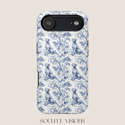 Rhodesian Ridgeback Toile De Jouy Magnetic Phone Case