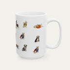 Labrador Cream Halloween mug