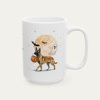 Custom Belgian Malinois Halloween mug