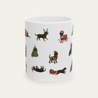 Rottweiler Christmas Mug