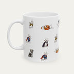 Samoyed Halloween mug