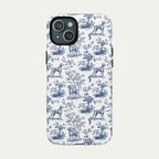 Weimaraner Blue Toile Phone case