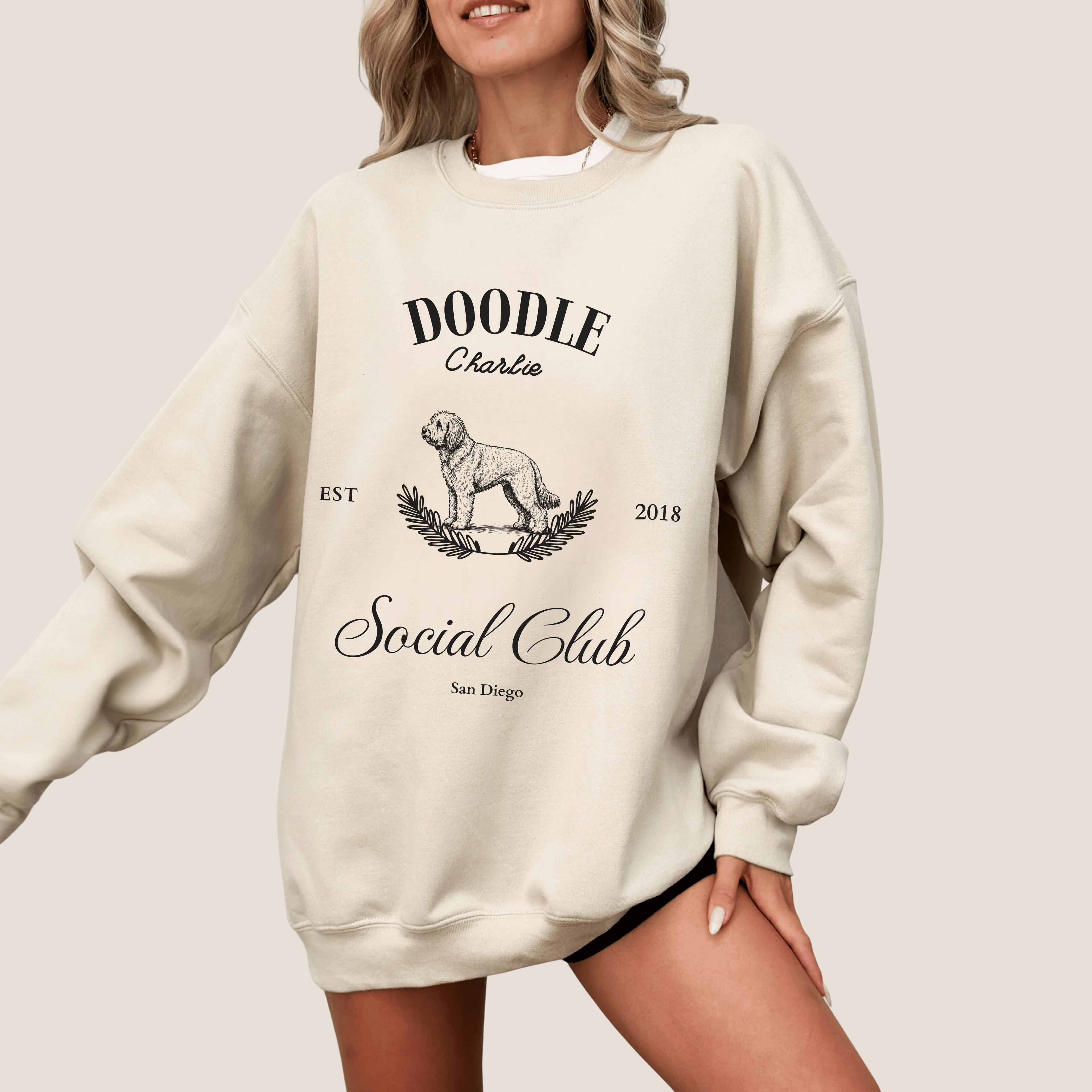 Custom Pet Social Club Sweatshirt