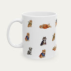 Pomeranian Halloween mug