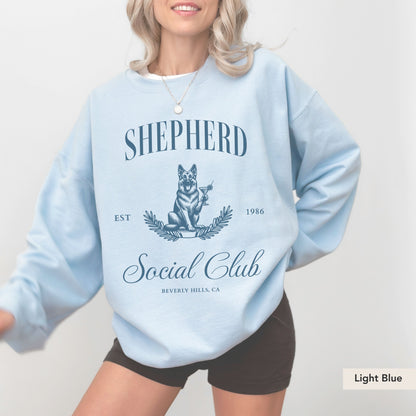 German Shepherd  Social Club Sweatshirt