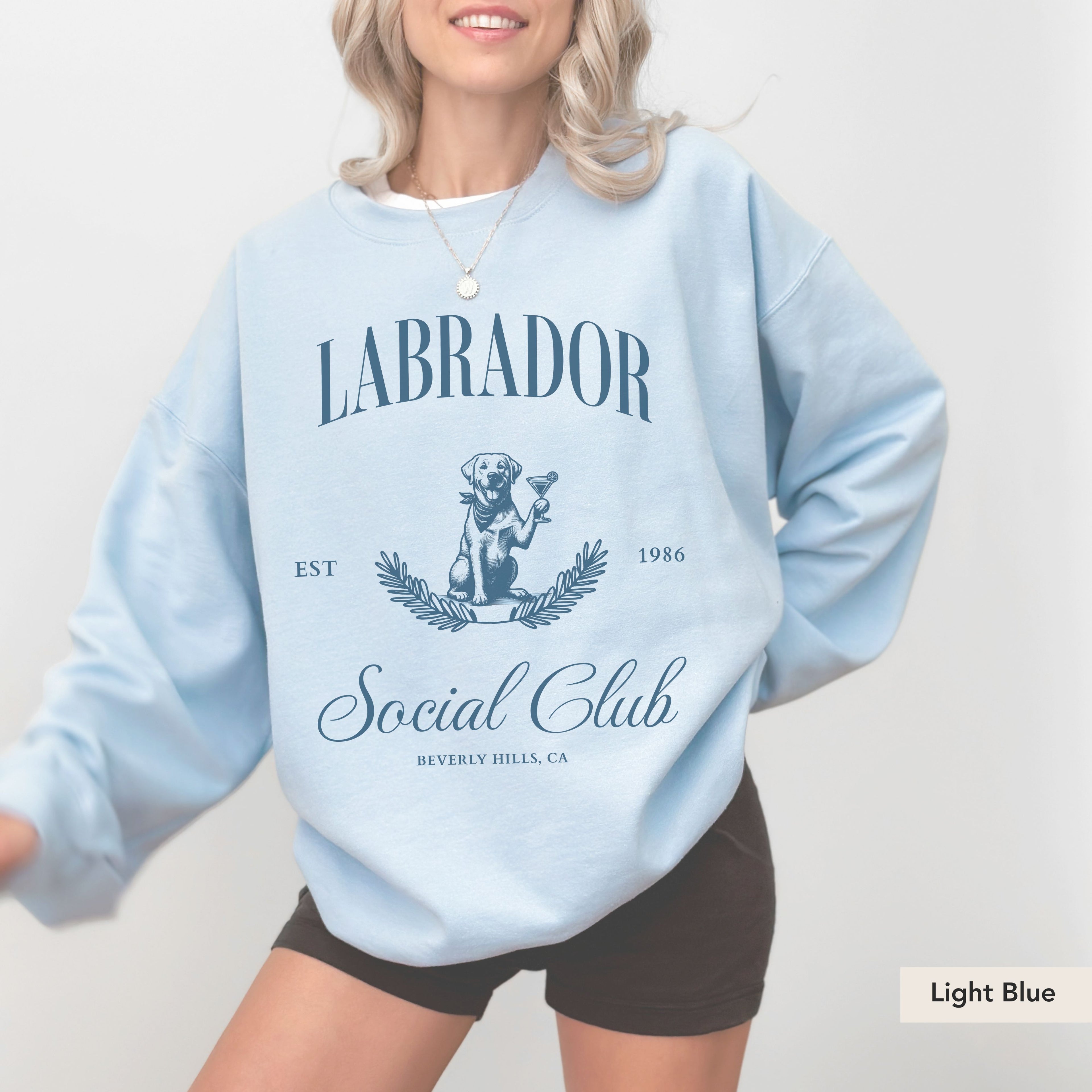 Labrador Retriever Social Club Sweatshirt