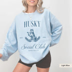 Siberian Husky Social Club Sweatshirt