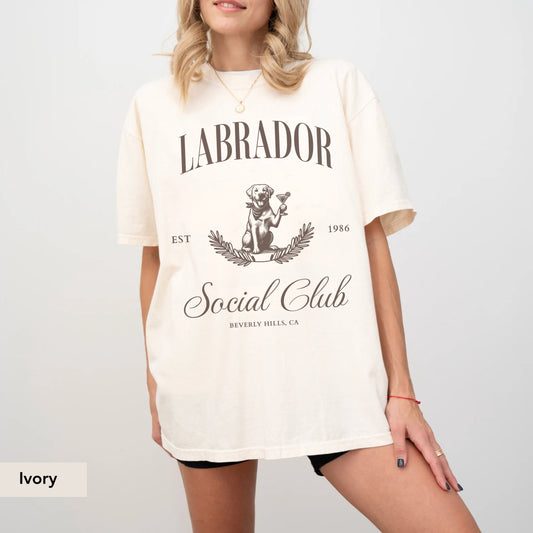 Labrador Retriever Social Club Shirt
