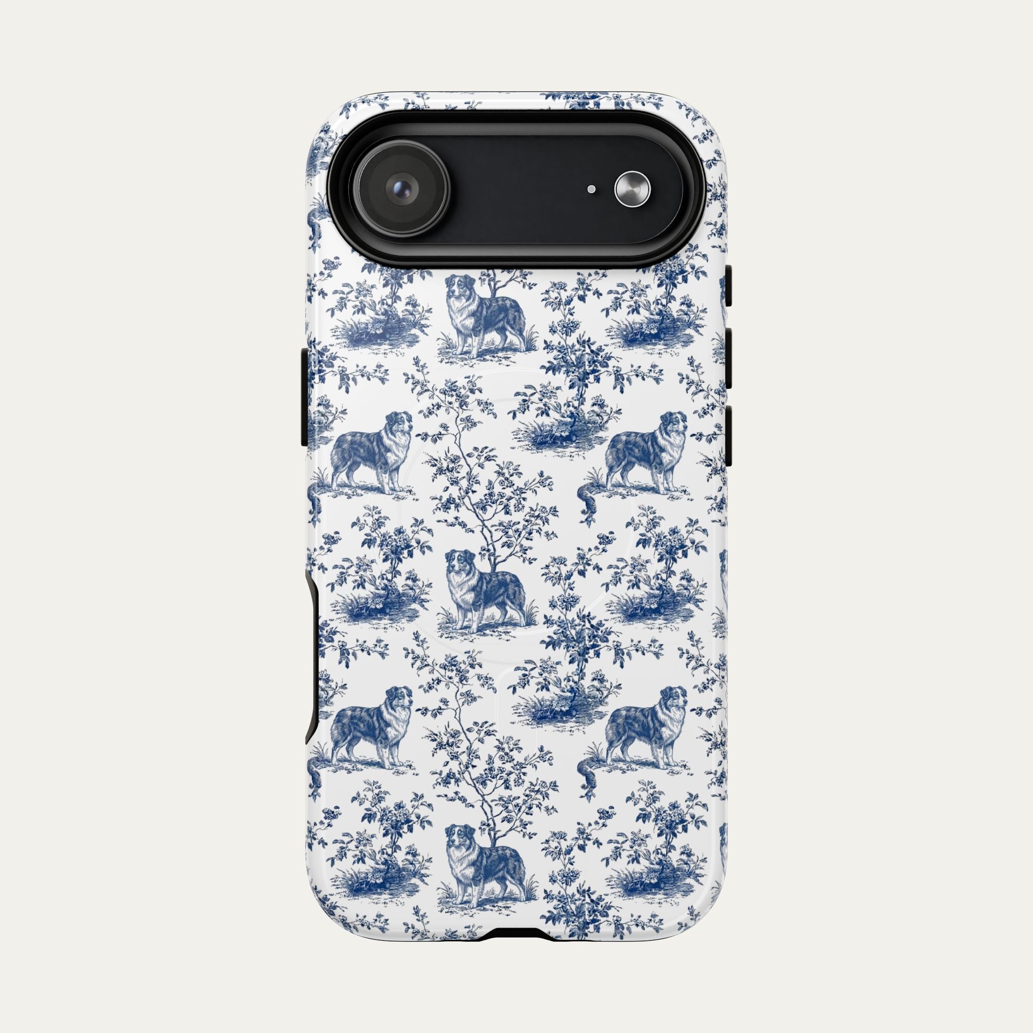 Australian Shepherd Blue Toile Phone case