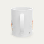 Custom Shiba Inu Red Christmas Santa Hat Mug