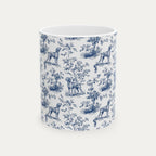 Vizsla Blue Toile Mug