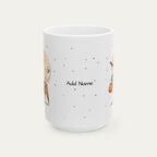 Custom English Bulldog Halloween mug