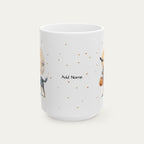 Custom Australian Cattle Blue Halloween mug