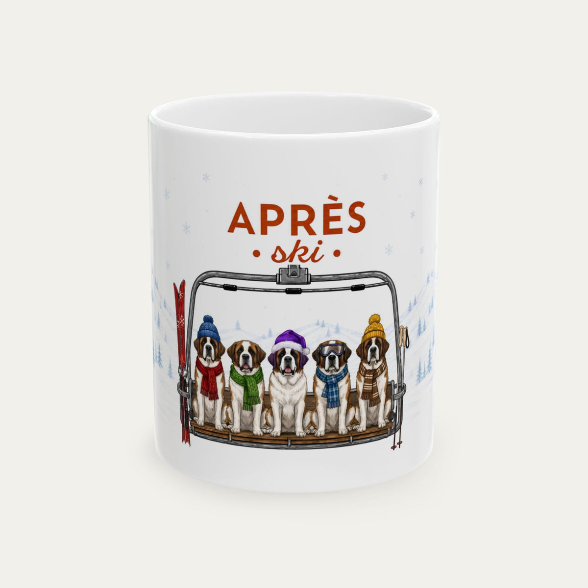 Saint Bernard  Aprés Ski Mug