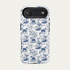 Australian Shepherd Blue Toile Phone case