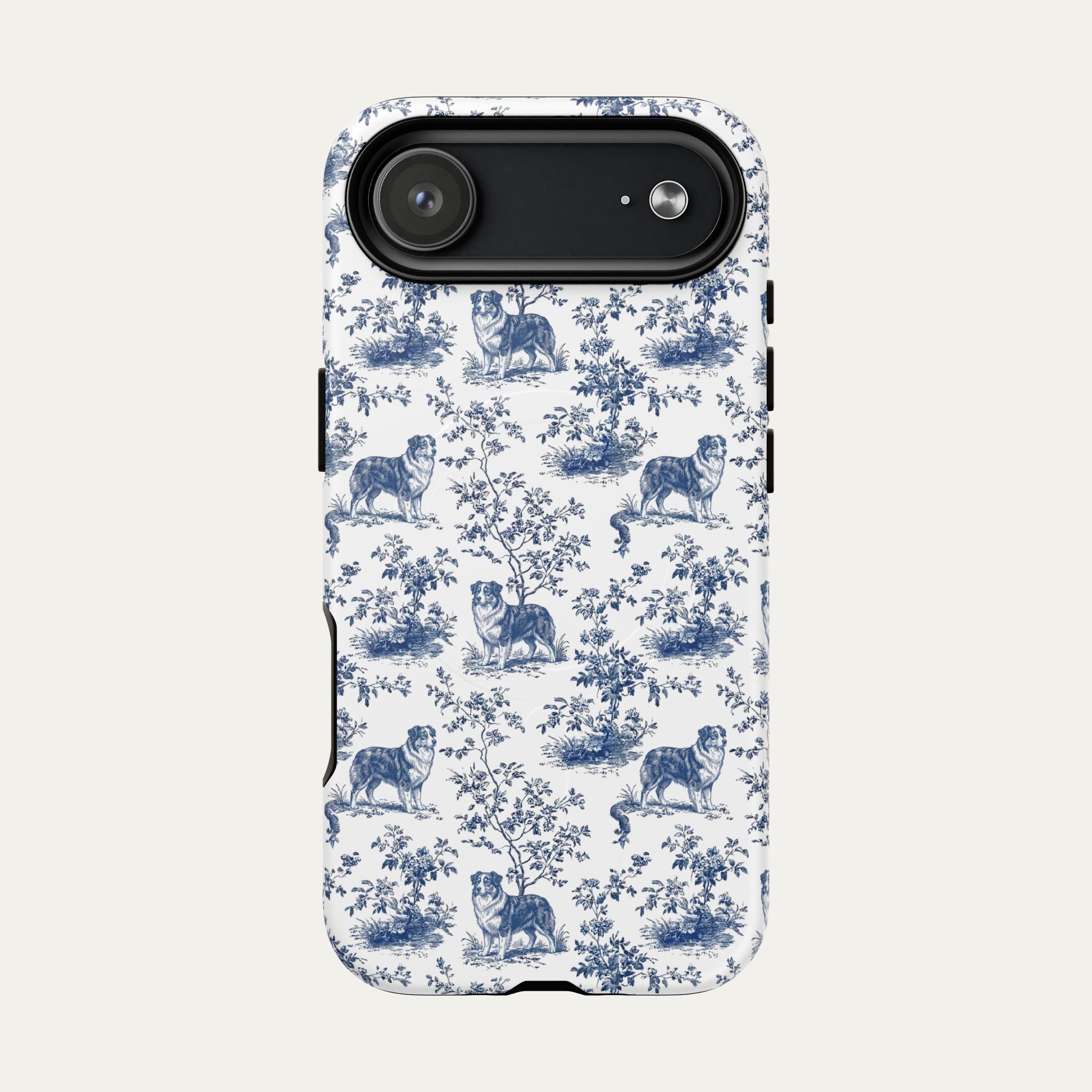 Australian Shepherd Blue Toile Phone case