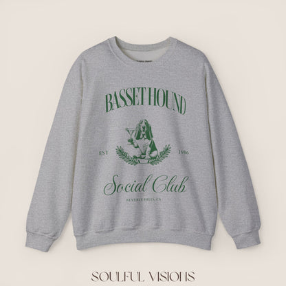 Basset Hound Social Club Sweatshirt