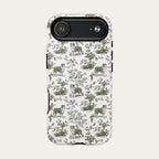 Australian Shepherd Sage Green Toile phone Case