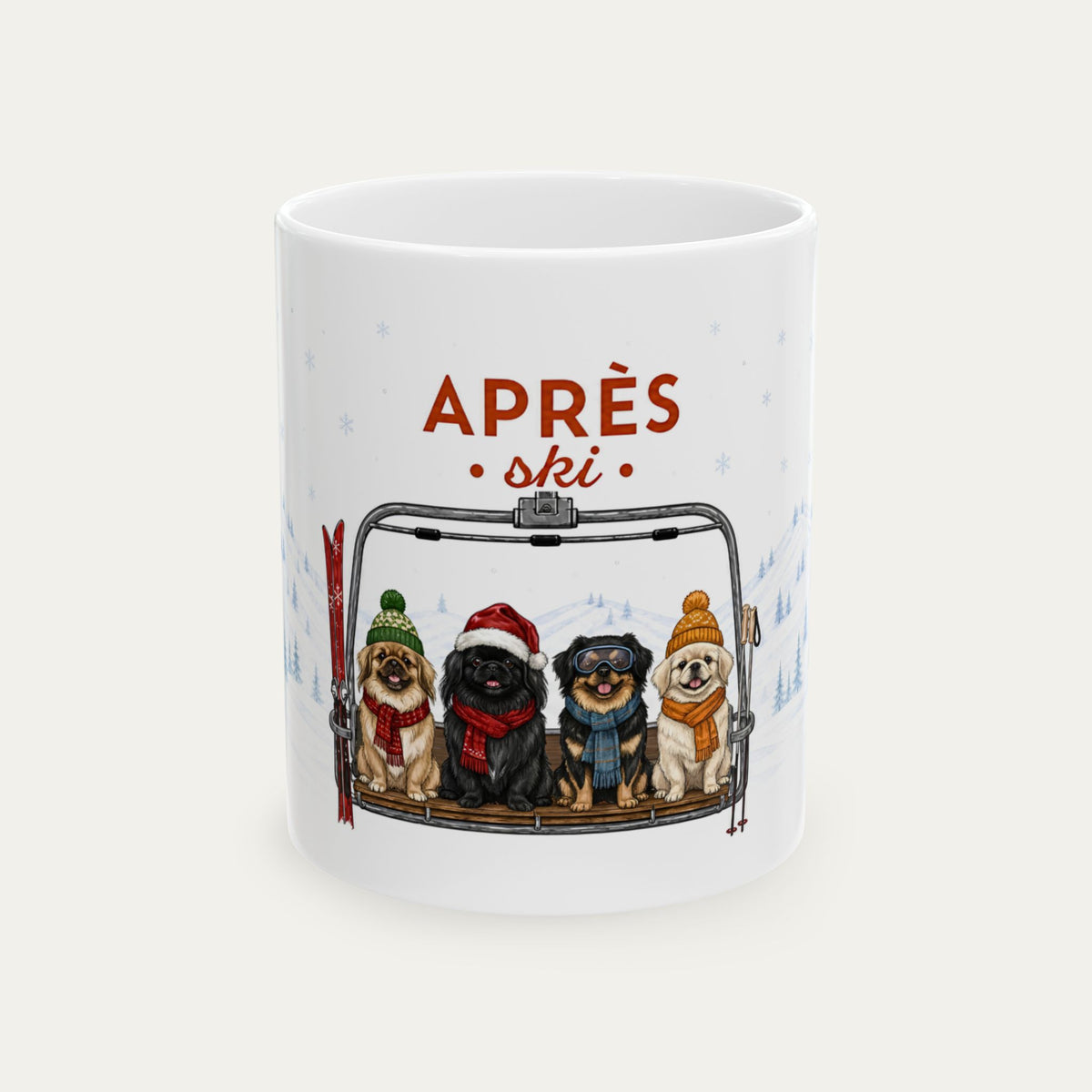 Pekingese  Aprés Ski Mug