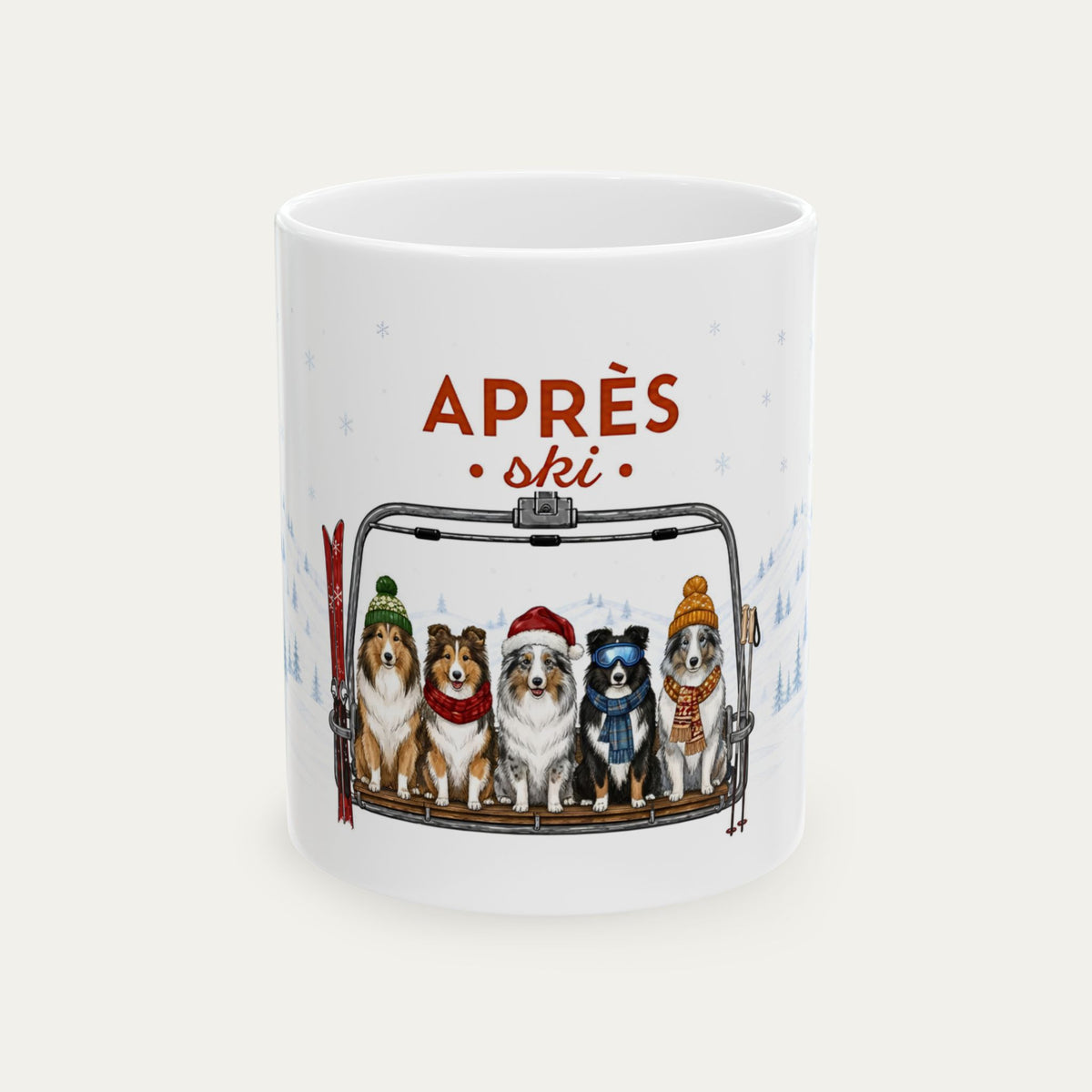 Shetland Sheepdog  Aprés Ski Mug