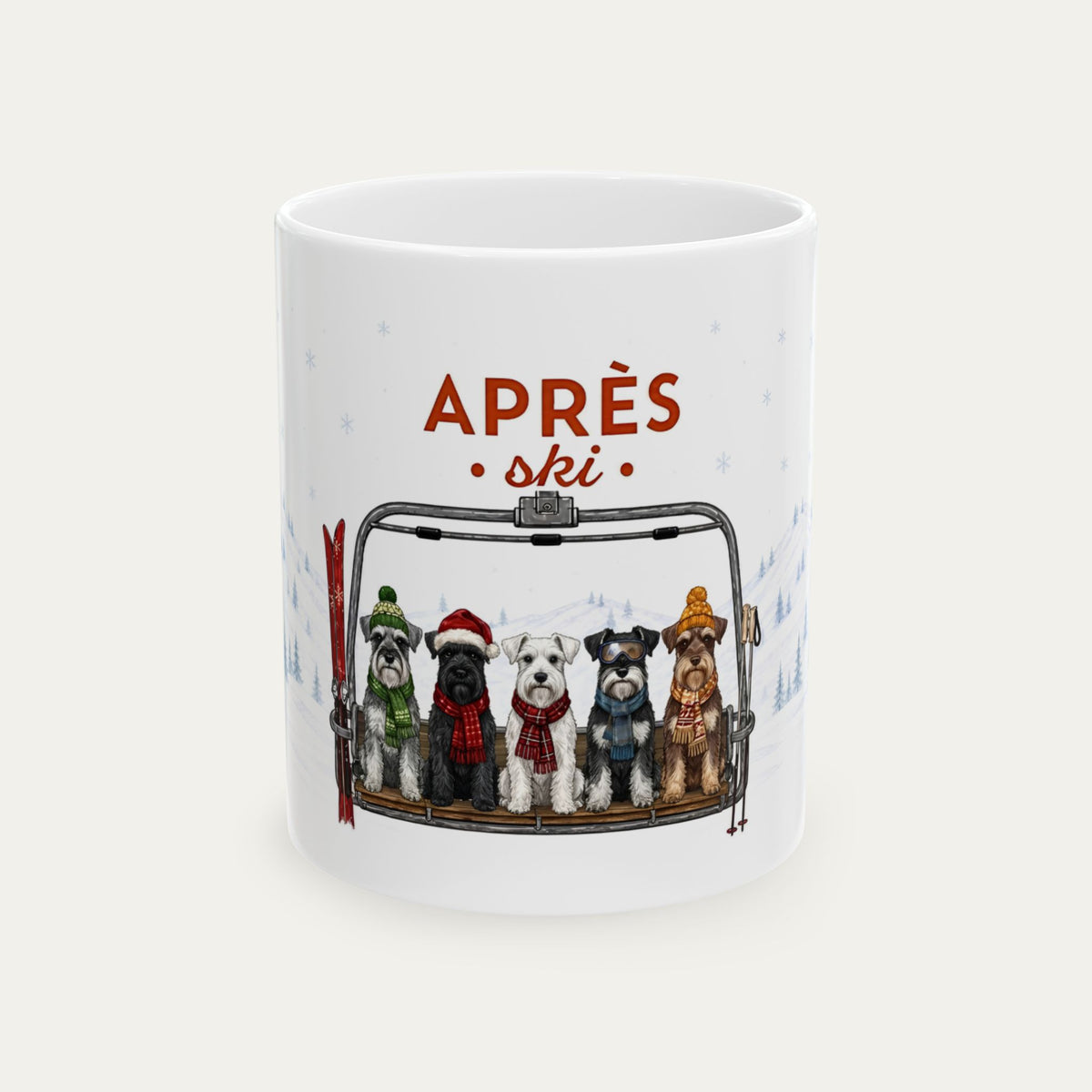 Schnauzer  Aprés Ski Mug