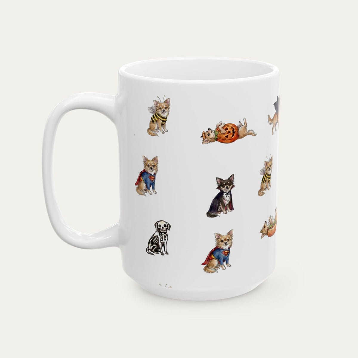 Chihuahua LH Halloween mug