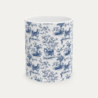 Husky Blue Toile Mug