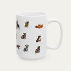 Boxer Halloween mug