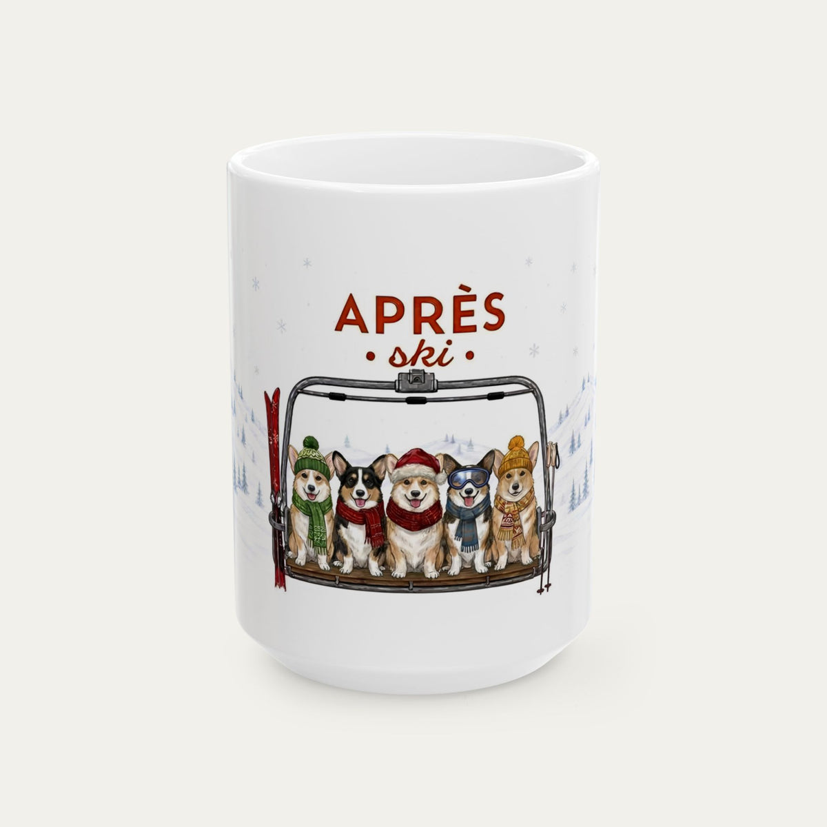 Corgi Aprés Ski Mug