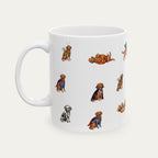 Red Fox Labrador Halloween Mug
