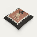 Great Dane Fawn Halloween Woven Pillow